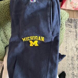Champion Michigan Navy Sweatpants